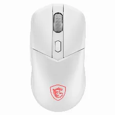 Mouse Optico Msi Versa 300, 6 Botones, 8000 Dpi, Rf Wireless, Bluetooth, Blanco